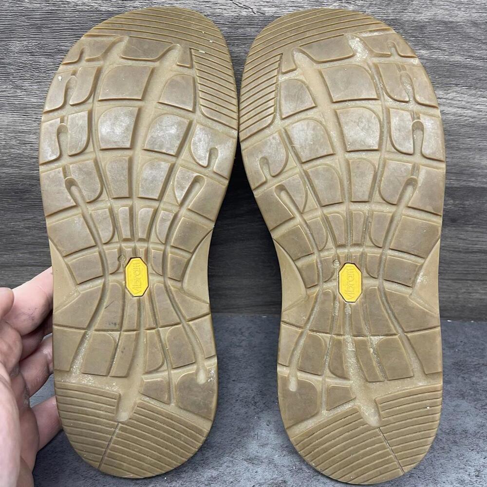 Chaco Devotee Slingback Sandals Womens Size 8.5 Slip On Brown Leather Closed Toe - Picture 7 of 9
